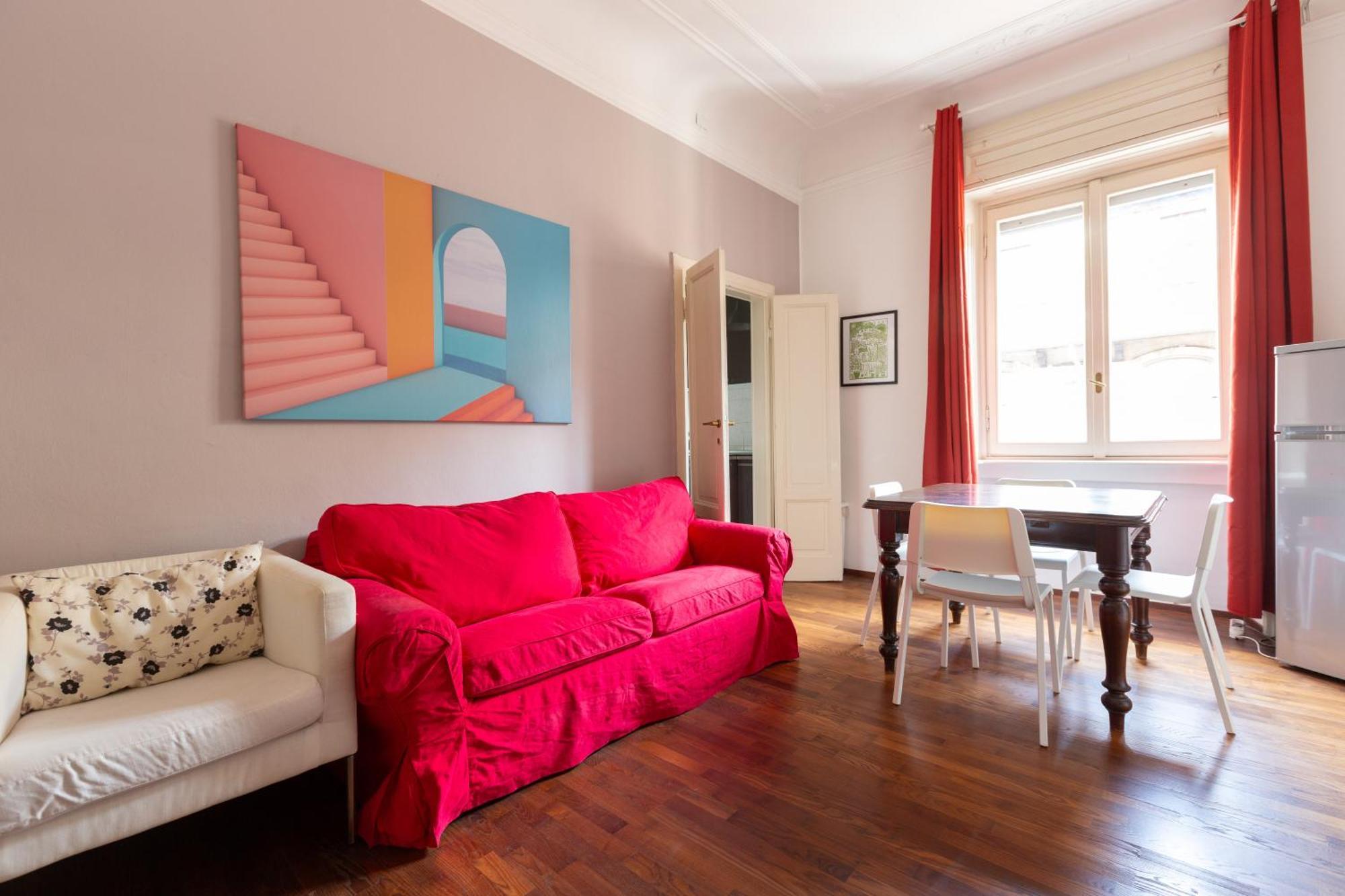 Ferienwohnung Sempione Cozy Flat Mailand Exterior foto