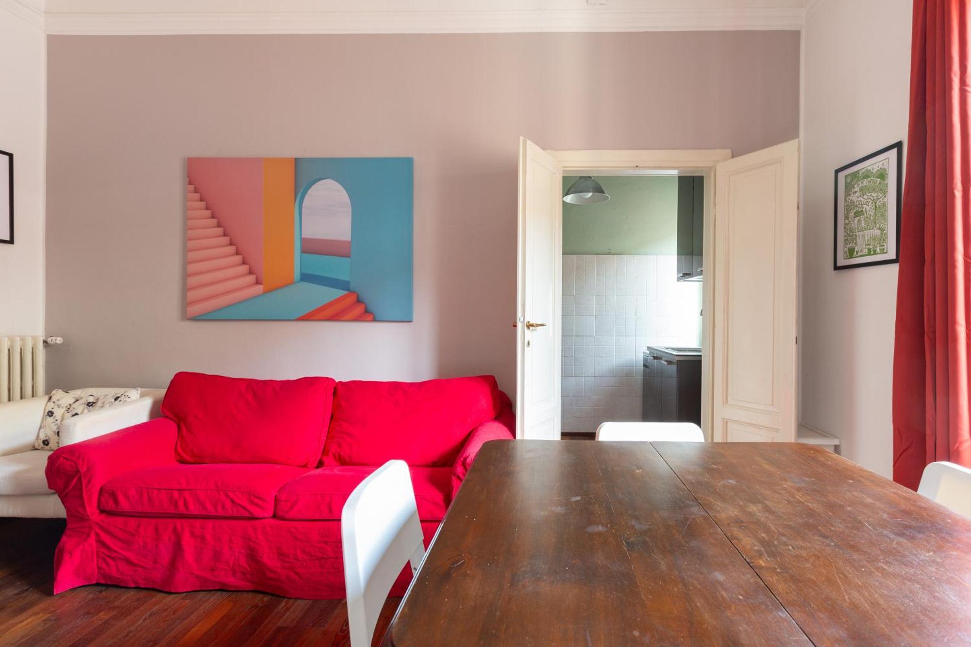 Ferienwohnung Sempione Cozy Flat Mailand Exterior foto