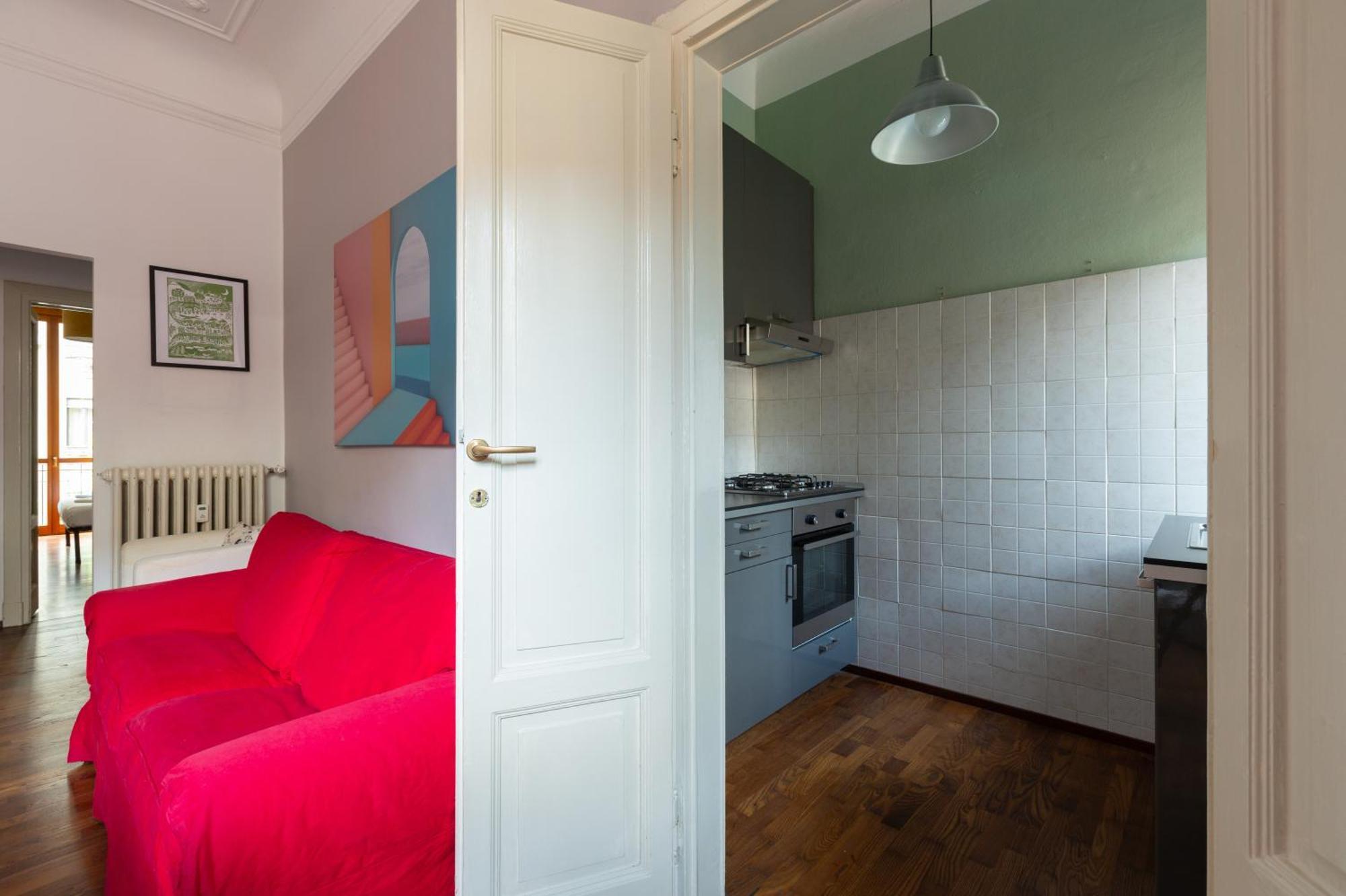 Ferienwohnung Sempione Cozy Flat Mailand Exterior foto