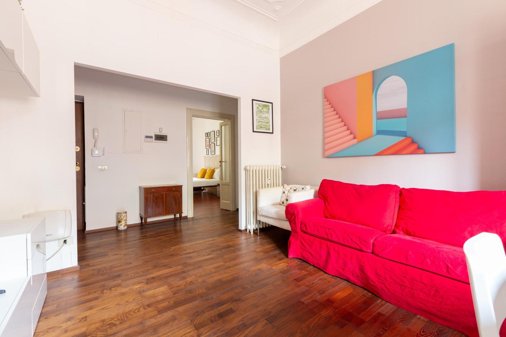 Ferienwohnung Sempione Cozy Flat Mailand Exterior foto