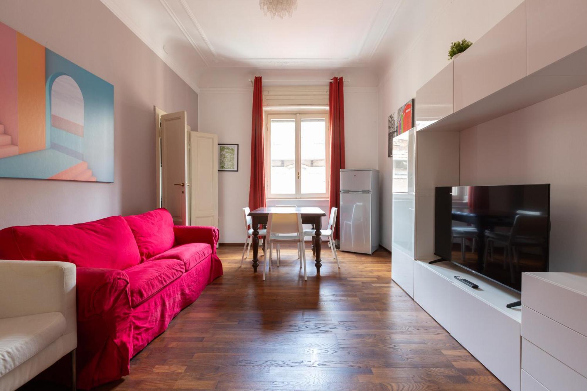 Ferienwohnung Sempione Cozy Flat Mailand Exterior foto