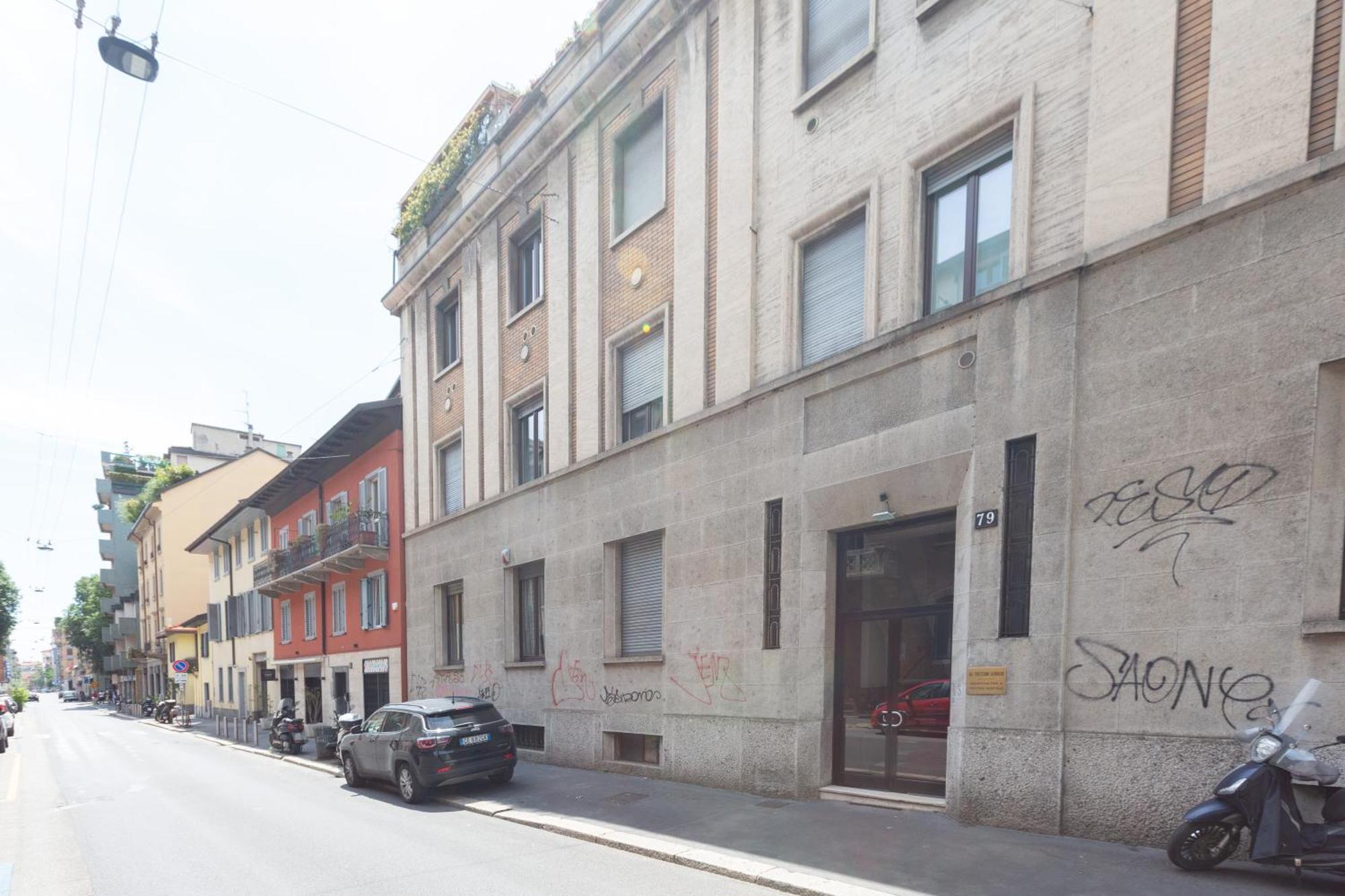 Ferienwohnung Sempione Cozy Flat Mailand Exterior foto